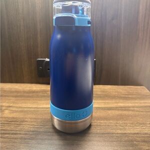 14 oz Ello Kids Stainless Steel Blue Insulated Water Bottle